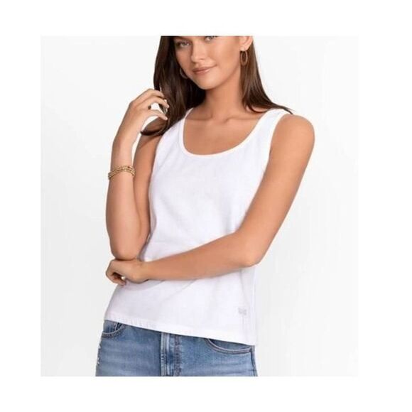 NWT Calme By Johnny Was Effect Racerback Tank sz Small - Picture 1 of 6